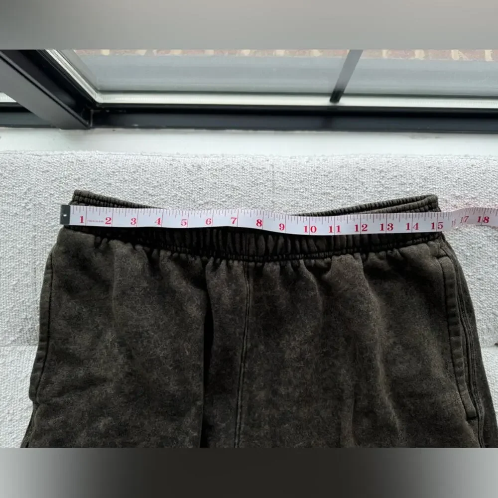 Champion Acid Wash Champion Logo Shorts 6in Size Medium